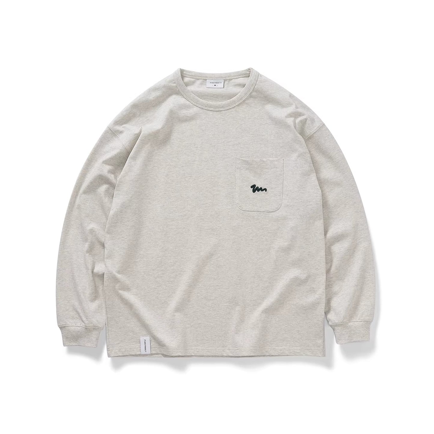 714STREET ポケット ワンポイントロゴ ロングTシャツ MB4661