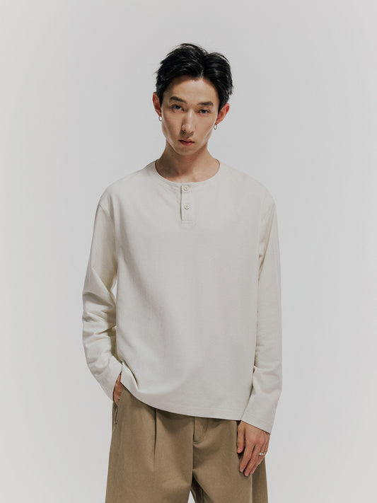 MASSULTI ヘンリーネックシャツ MB4941