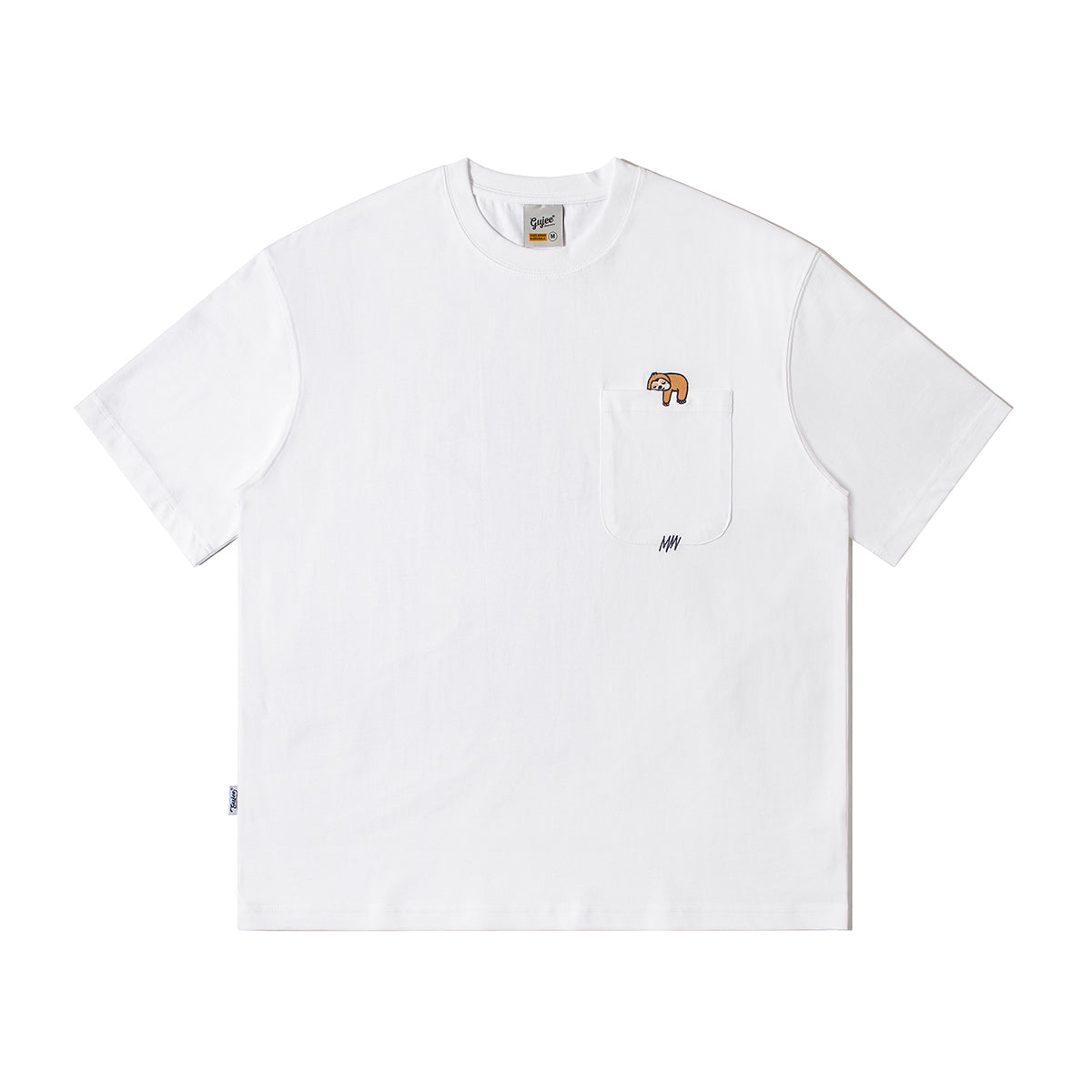 NANDCHN 刺繍ロゴ Tシャツ MB3999