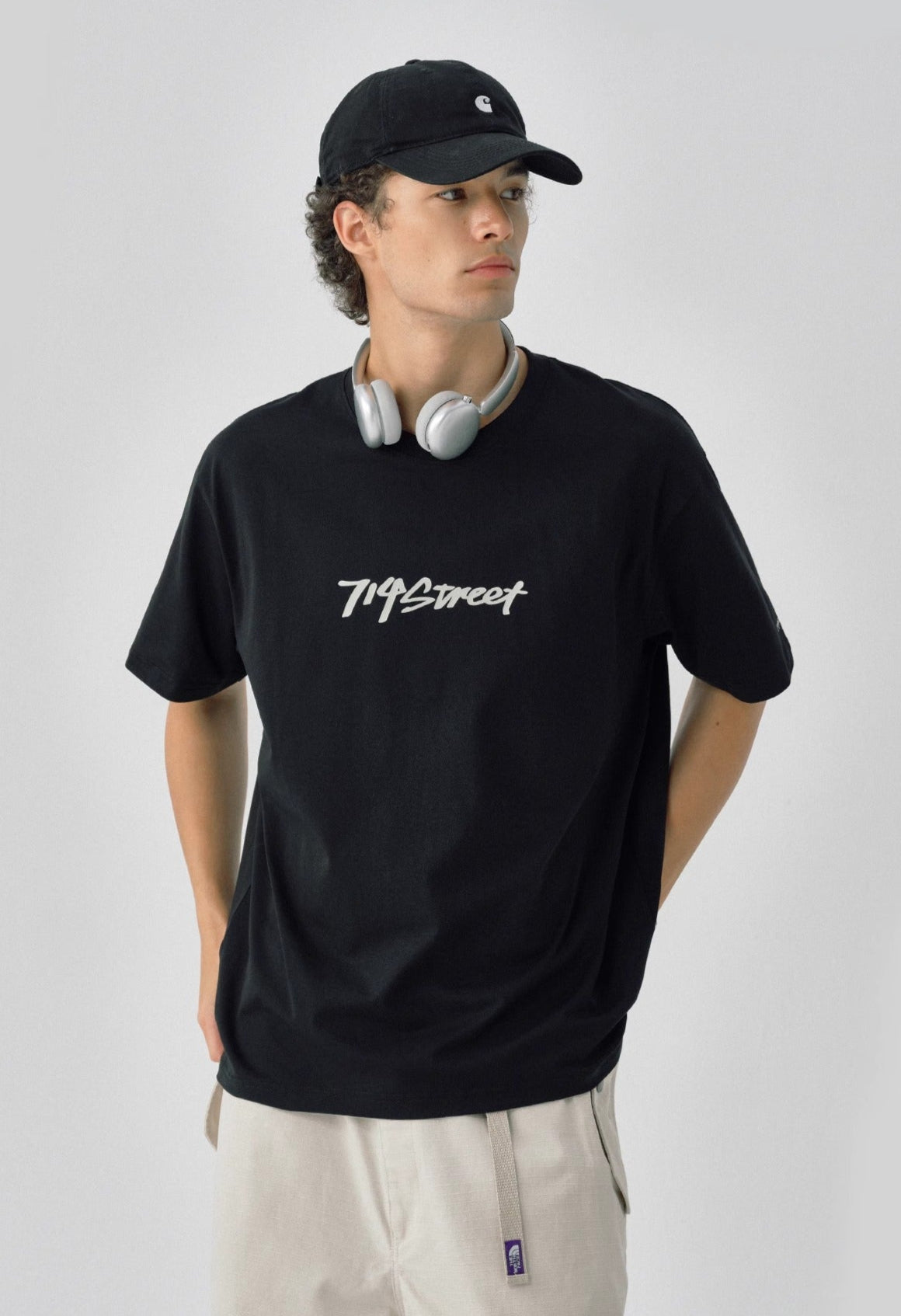 714STREET フロントロゴ Tシャツ MB4671