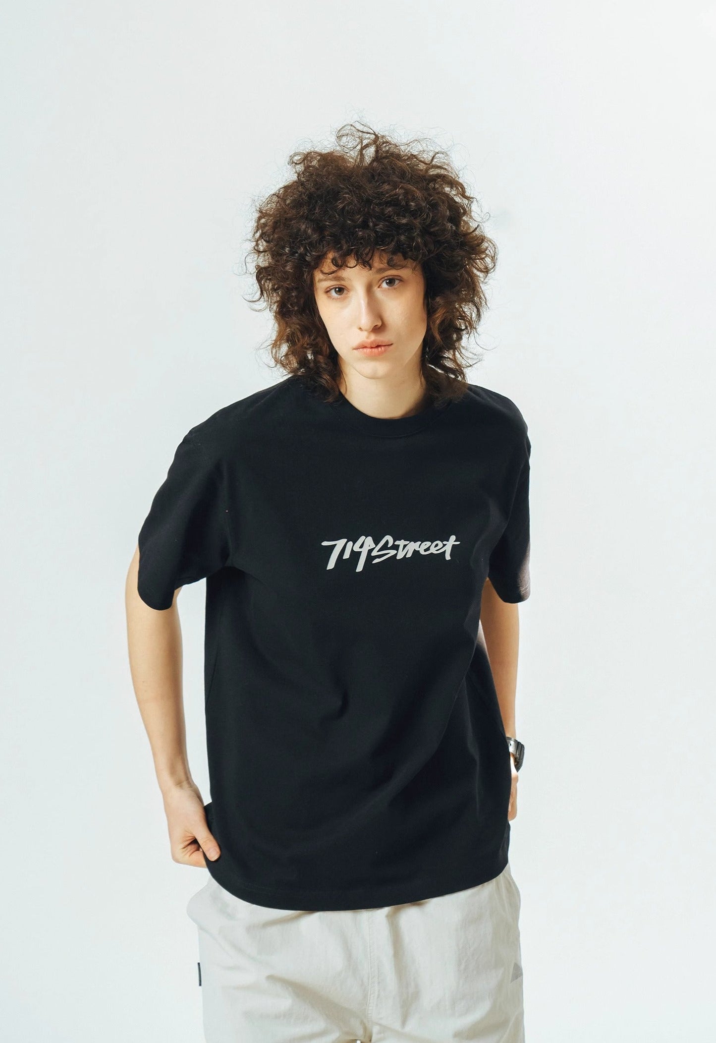 714STREET フロントロゴ Tシャツ MB4671