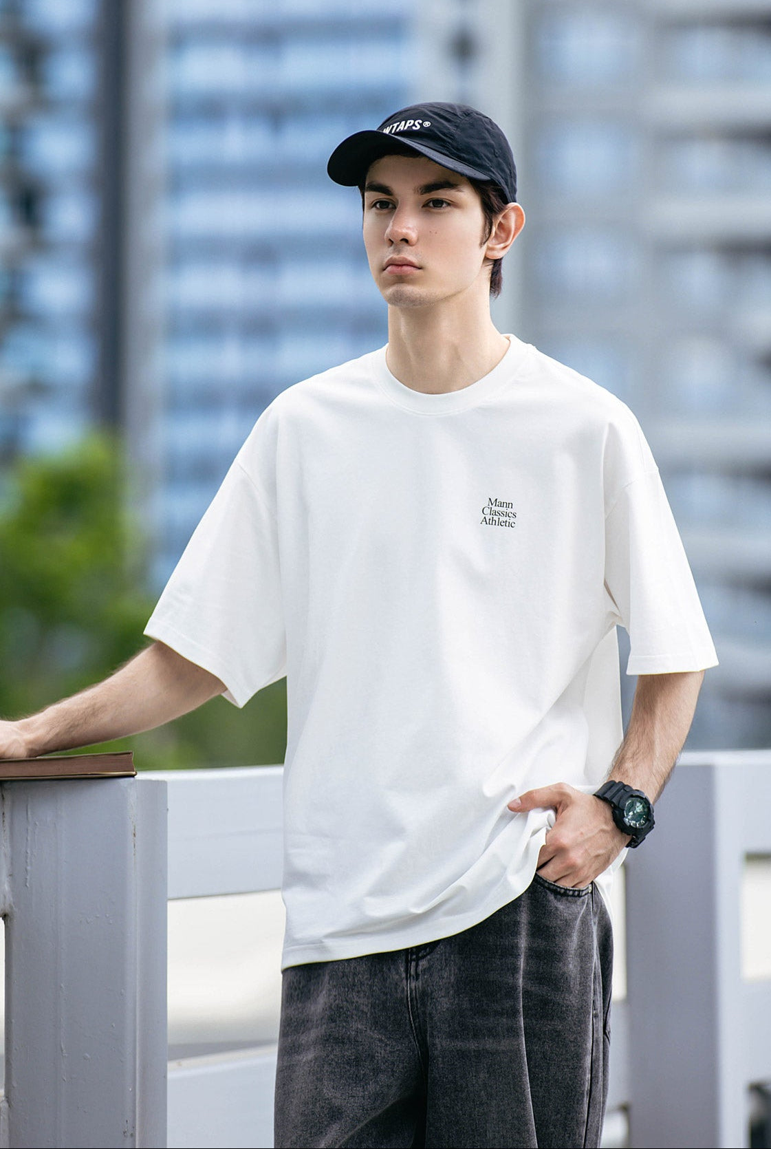 GREENTEA バックプリント Tシャツ MB4725