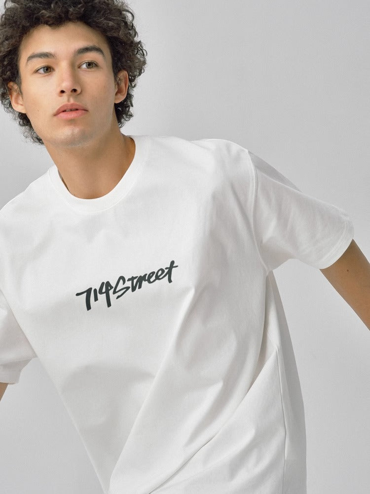 714STREET フロントロゴ Tシャツ MB4671