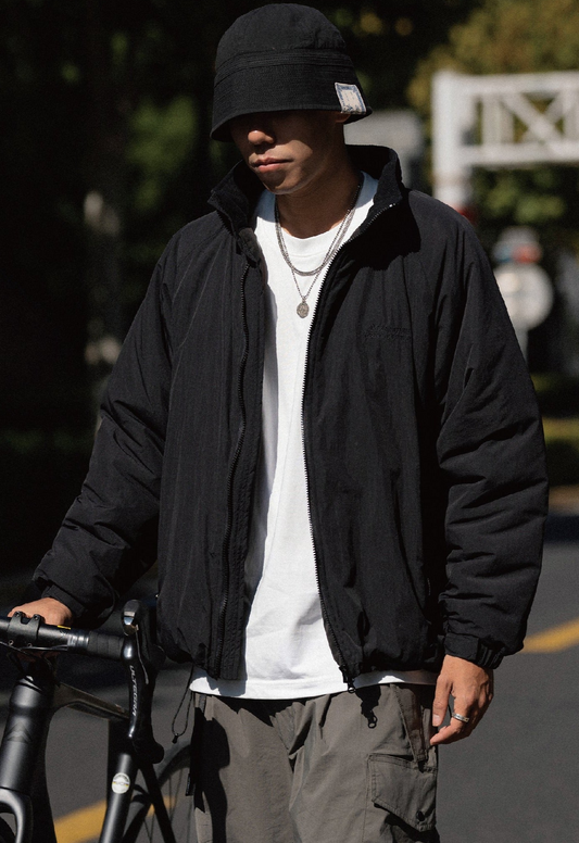 MASSULTI スタンドカラー パデッドジャケット MB3515