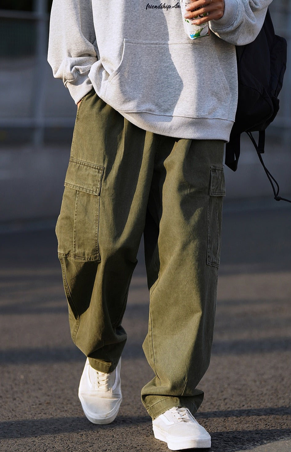 TWM ストレート ワイド カーゴパンツ – MOBU