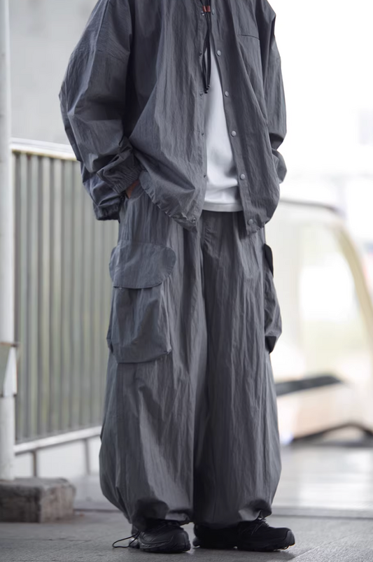 NOCLUE ナイロン カーゴパンツ MB5002