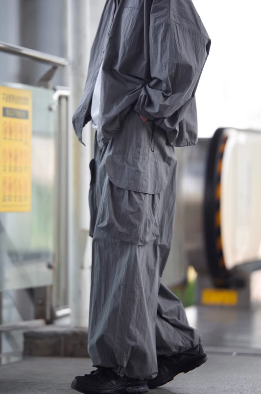 NOCLUE ナイロン カーゴパンツ MB5002