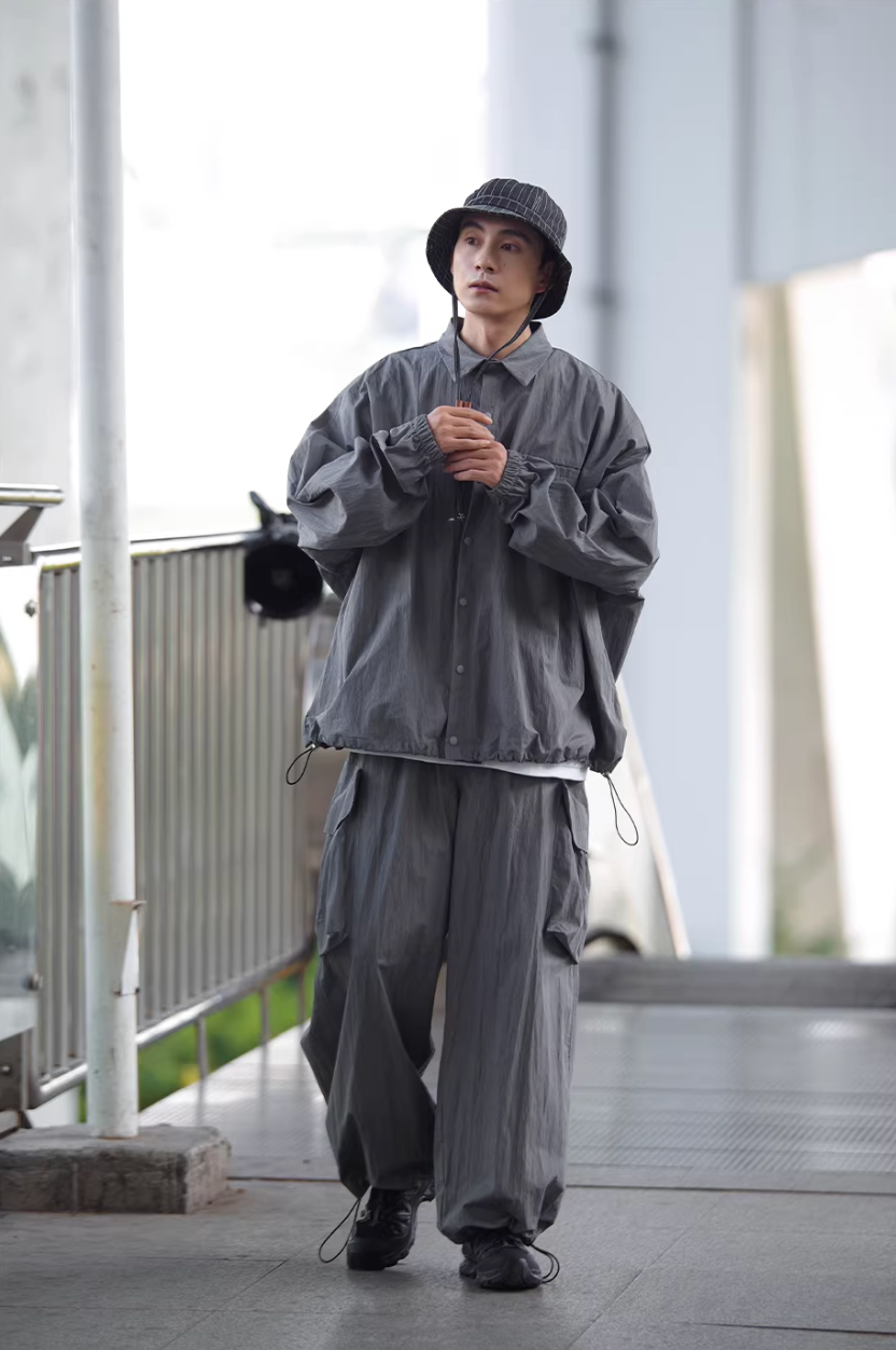 NOCLUE ナイロン カーゴパンツ MB5002