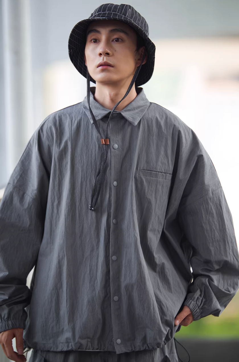 NOCLUE ナイロンシャツ MB5008