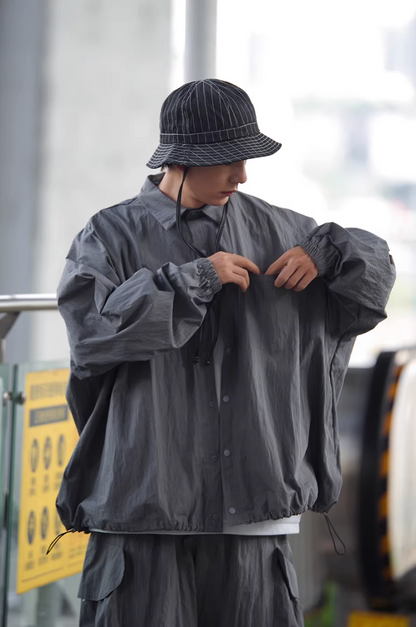 NOCLUE ナイロンシャツ MB5008