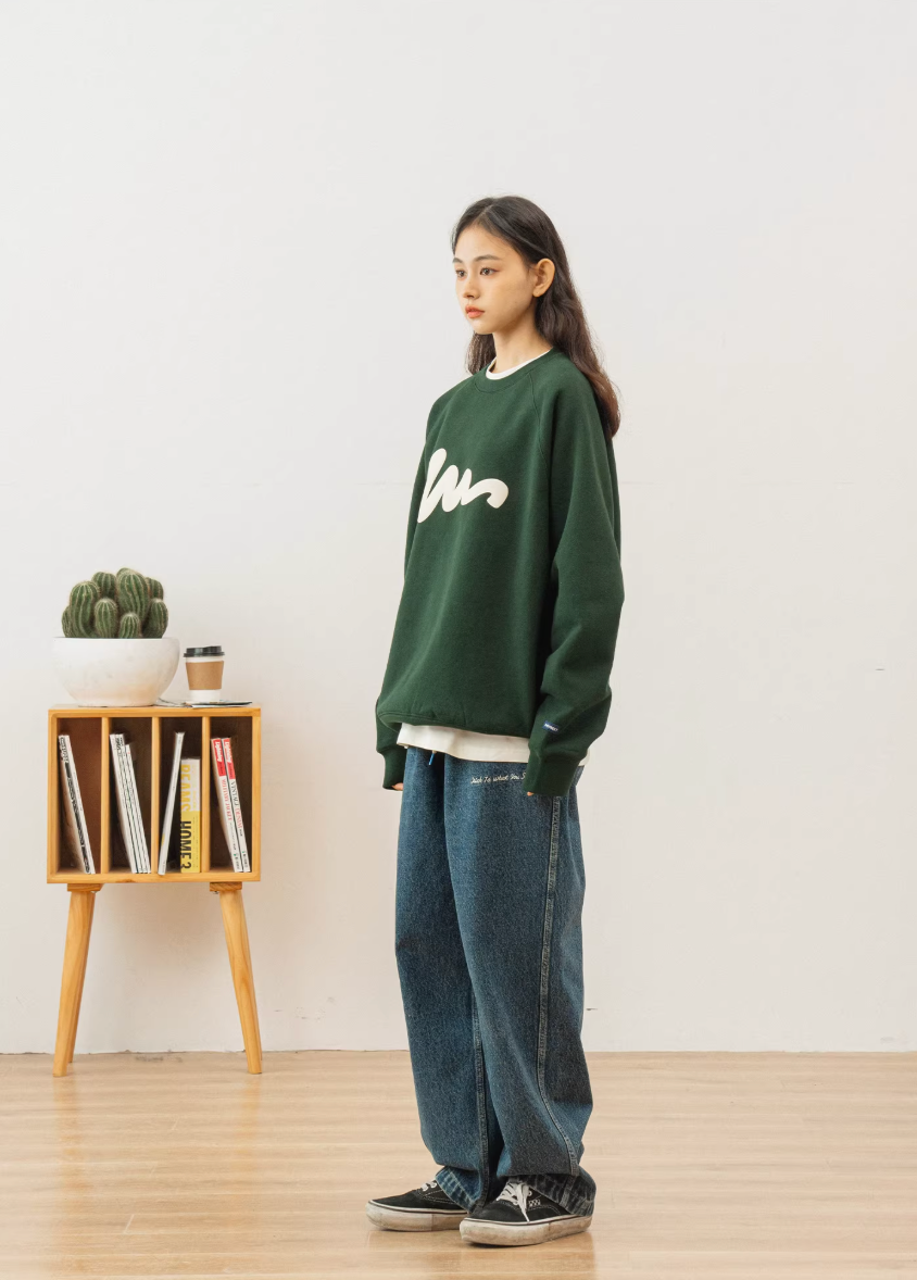 714STREET フロントロゴ スウェット MB5032