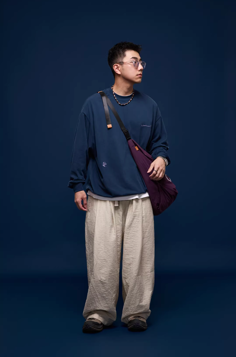 BANANACLUB ツーポイントロゴ ロングTシャツ MB5042