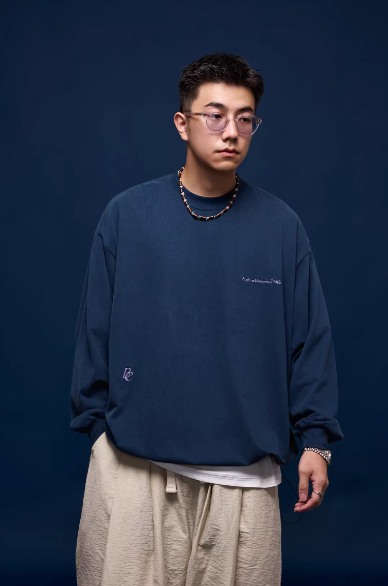 BANANACLUB ツーポイントロゴ ロングTシャツ MB5042