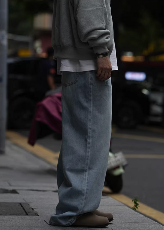 IPENNY ダメージ ウォッシュデニム MB5054