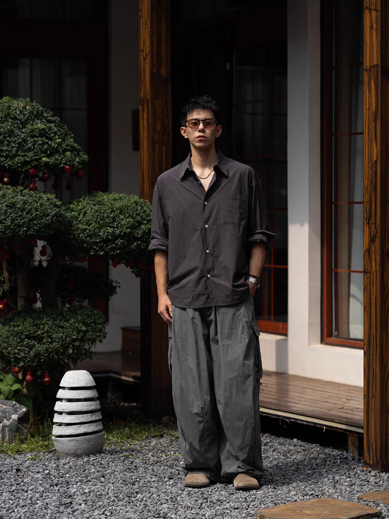 MASSULTI ワイド カーゴパンツ MB5071