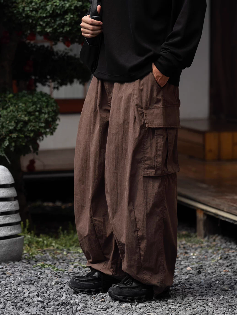 MASSULTI ワイド カーゴパンツ MB5071