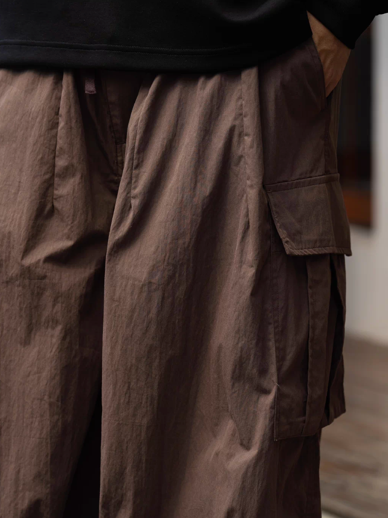 MASSULTI ワイド カーゴパンツ MB5071