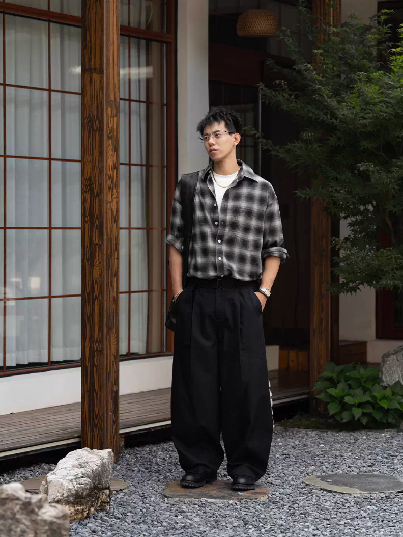 MASSULTI ワイドパンツ MB5073