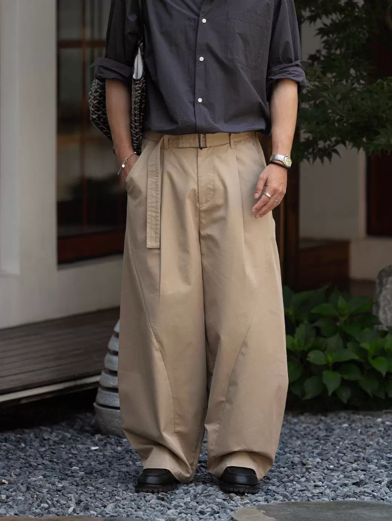 MASSULTI ワイドパンツ MB5073