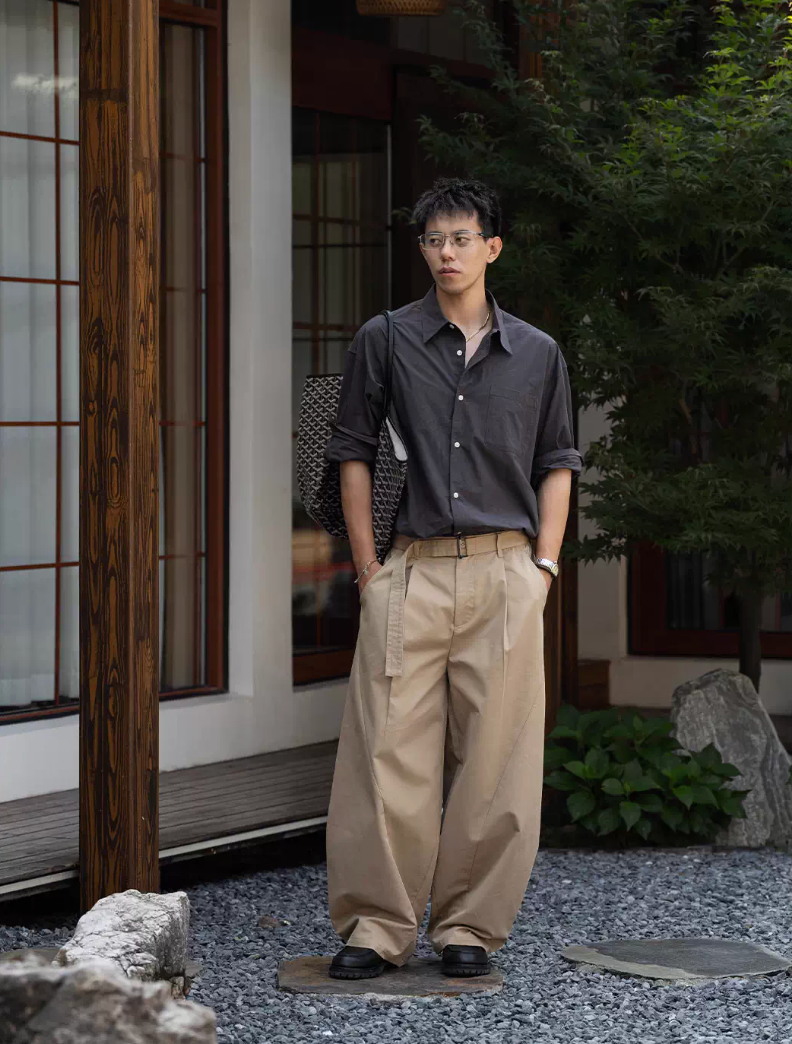 MASSULTI ワイドパンツ MB5073