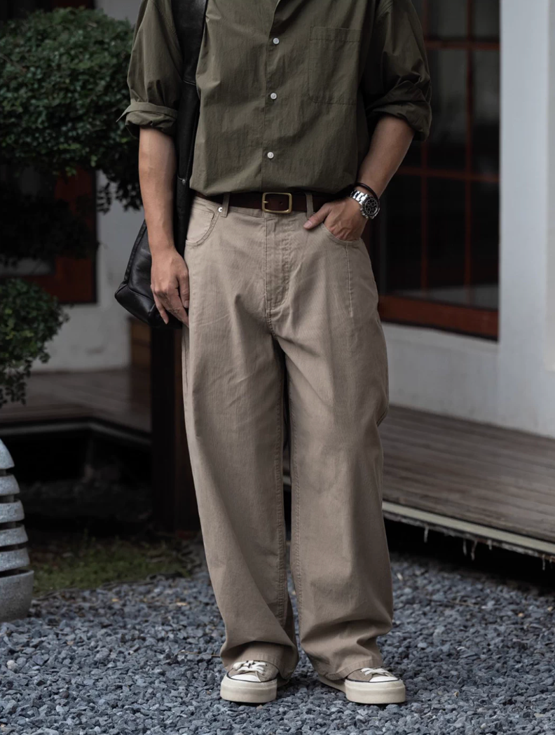 MASSULTI ウォッシュ コーデュロイパンツ MB5075