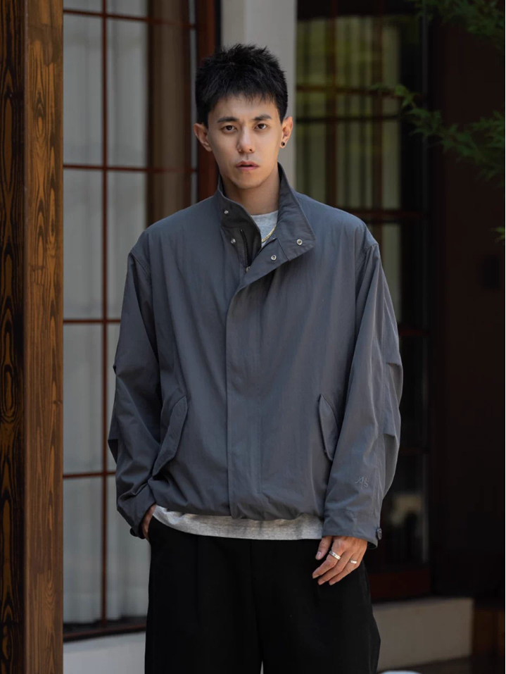 MASSULTI ウォッシュ スタンドカラージャケット MB5077