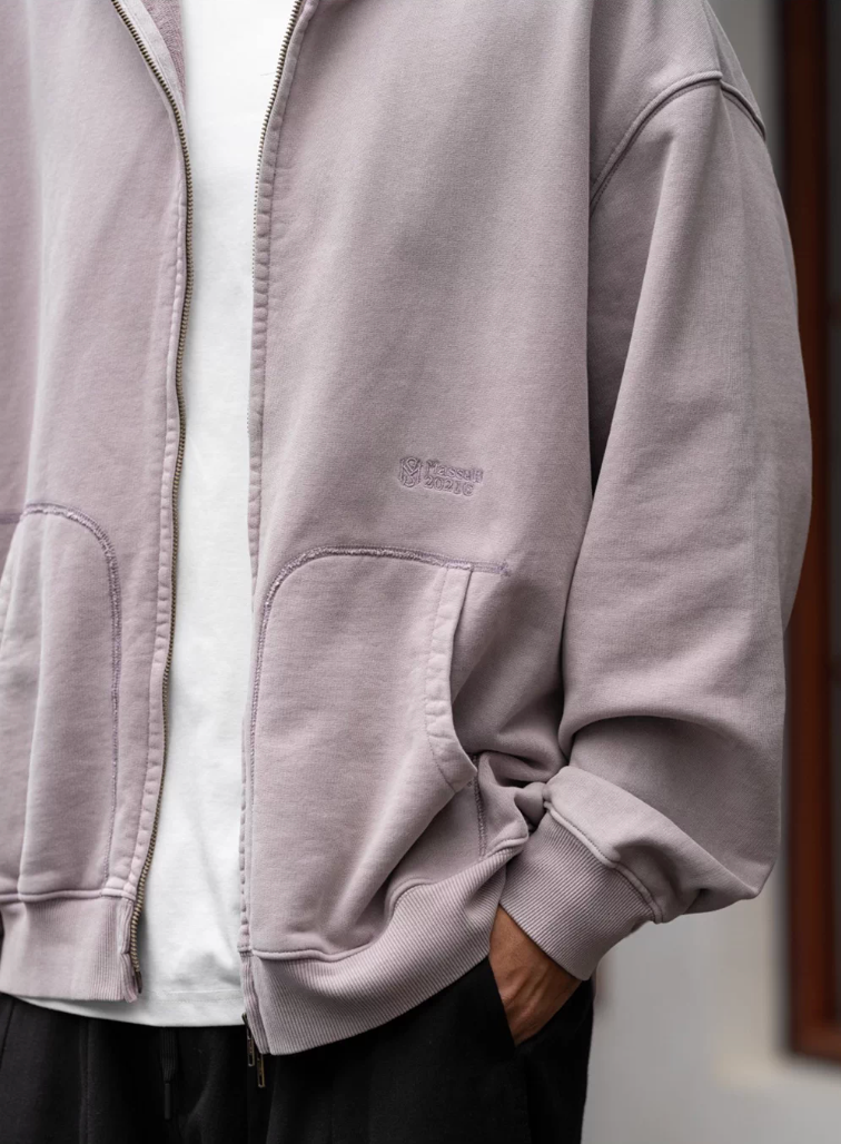 MASSULTI ウォッシュ ジップアップパーカー MB5078