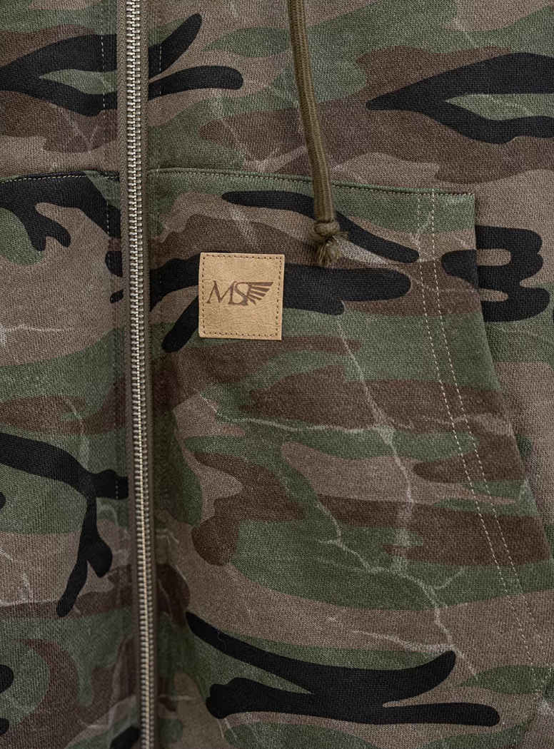 MASSULTI リバーシブル ジップアップパーカー MB5079