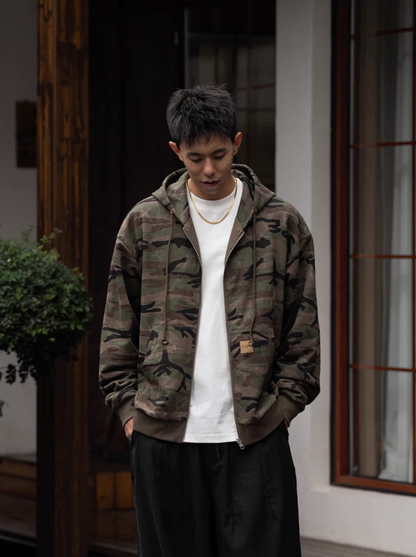 MASSULTI リバーシブル ジップアップパーカー MB5079