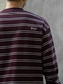 MASSULTI ストライプ ロングTシャツ MB5080