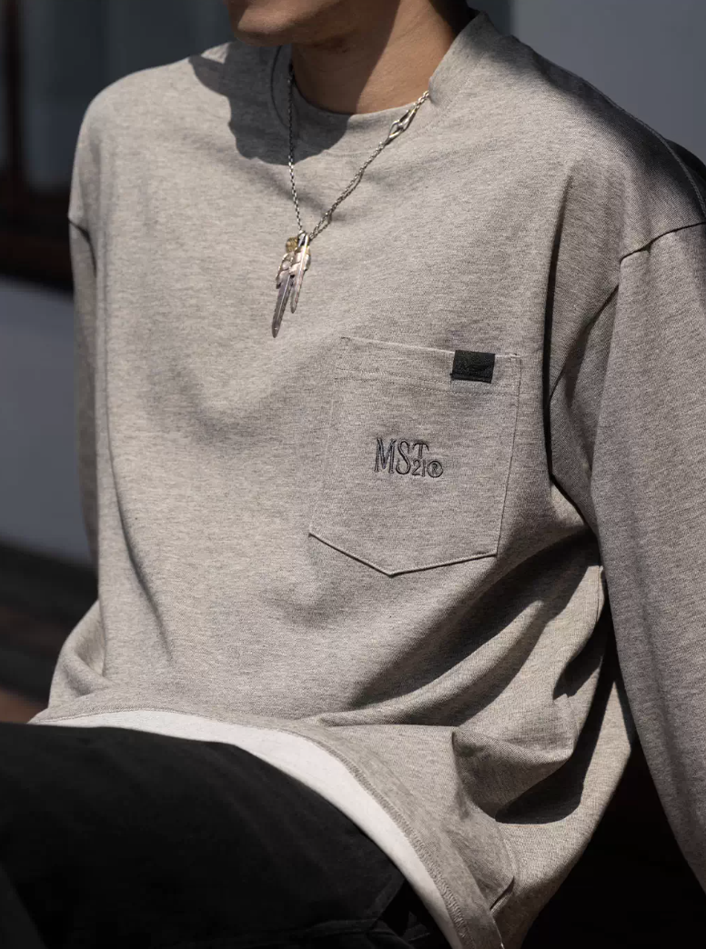 MASSULTI ポケット ロングTシャツ MB5083