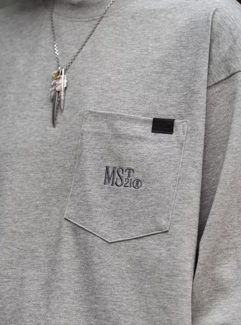 MASSULTI ポケット ロングTシャツ MB5083