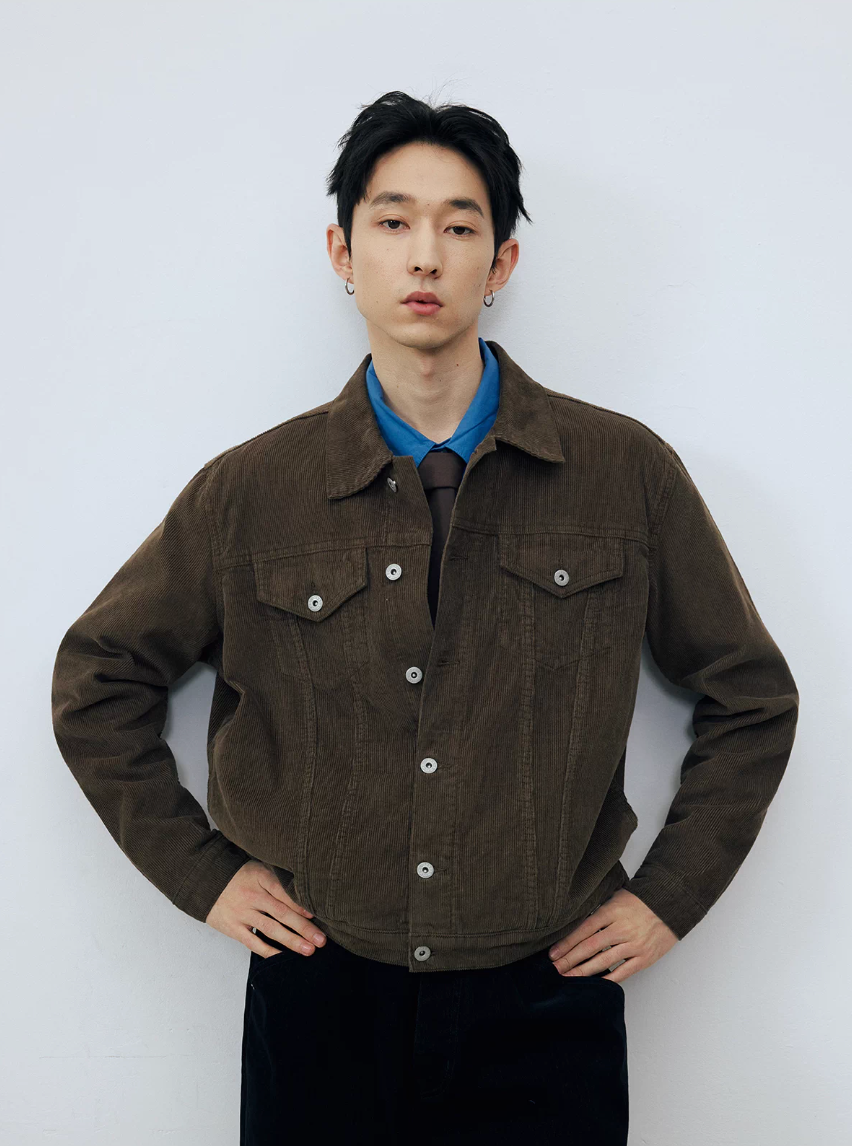 MASSULTI ウォッシュ コーデュロイジャケット MB5090