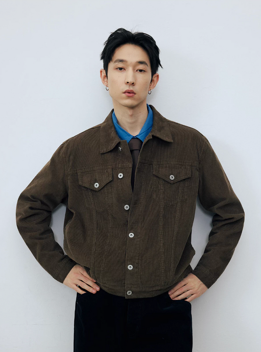 MASSULTI ウォッシュ コーデュロイジャケット MB5090