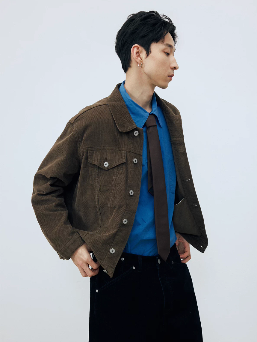 MASSULTI ウォッシュ コーデュロイジャケット MB5090