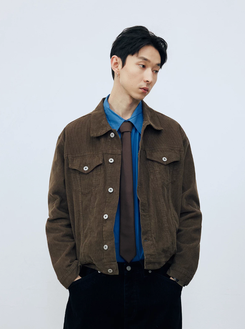 MASSULTI ウォッシュ コーデュロイジャケット MB5090