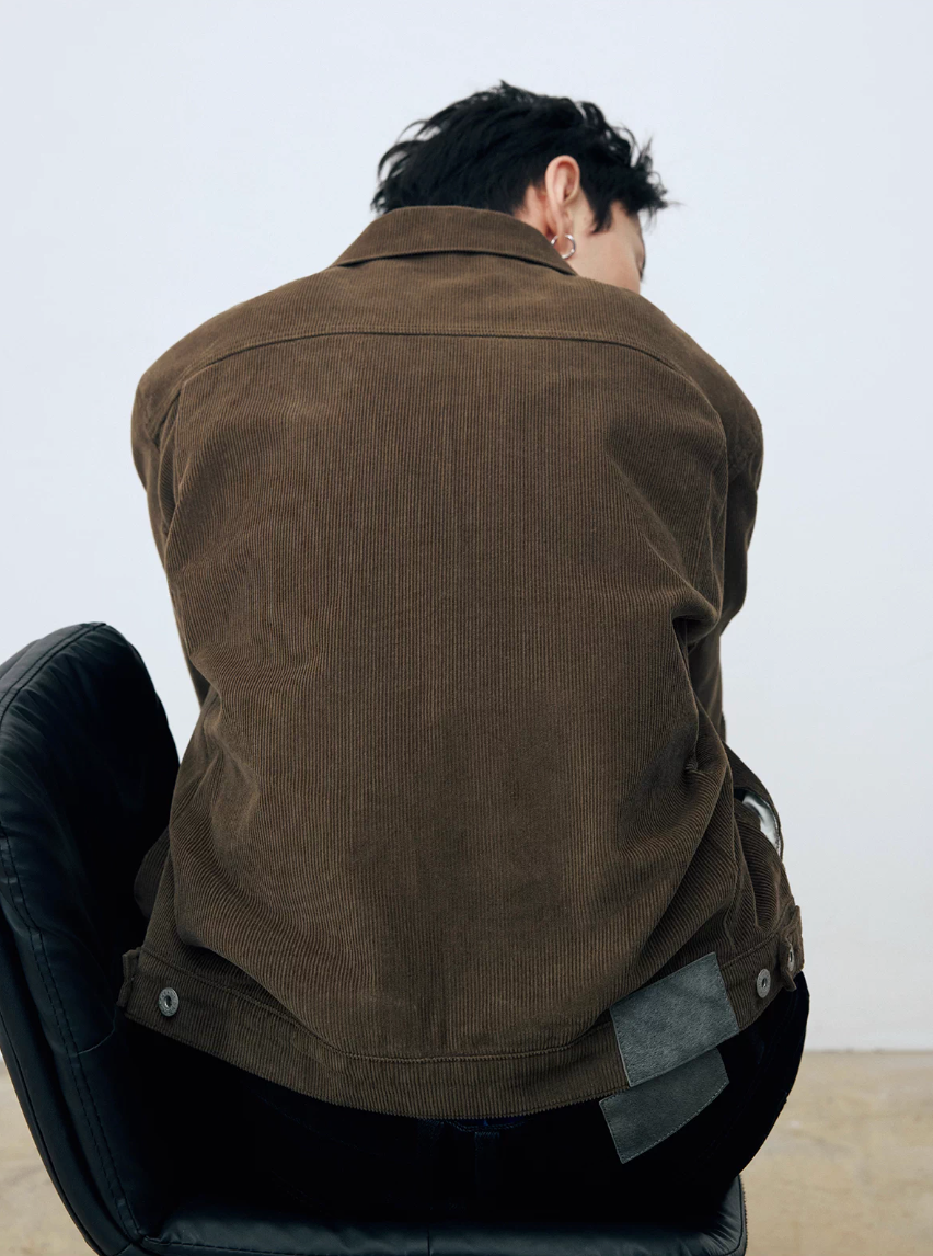 MASSULTI ウォッシュ コーデュロイジャケット MB5090