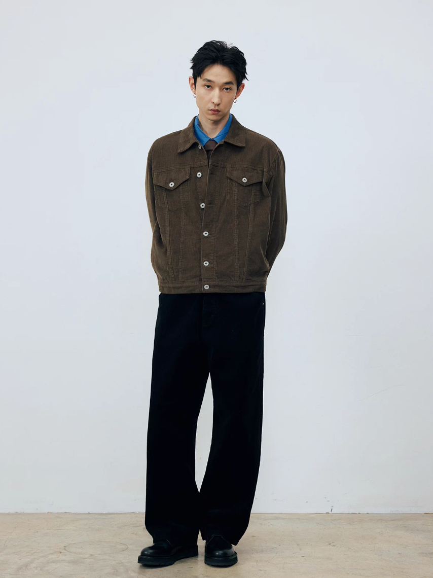 MASSULTI ウォッシュ コーデュロイジャケット MB5090