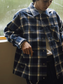 FONCTION チェックシャツ MB5098