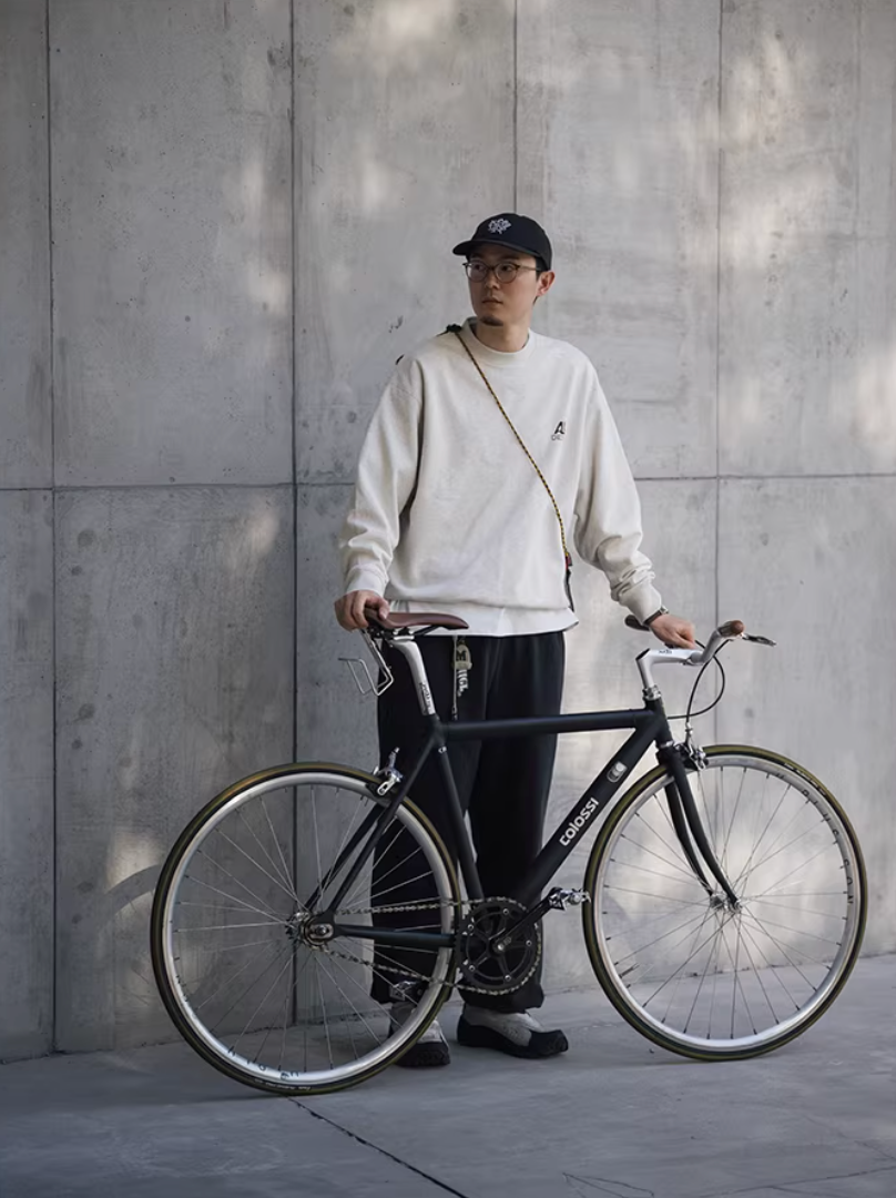 FONCTION バックプリント スウェット MB5100