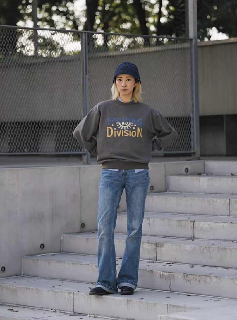 FONCTION 両面プリント スウェット MB5101