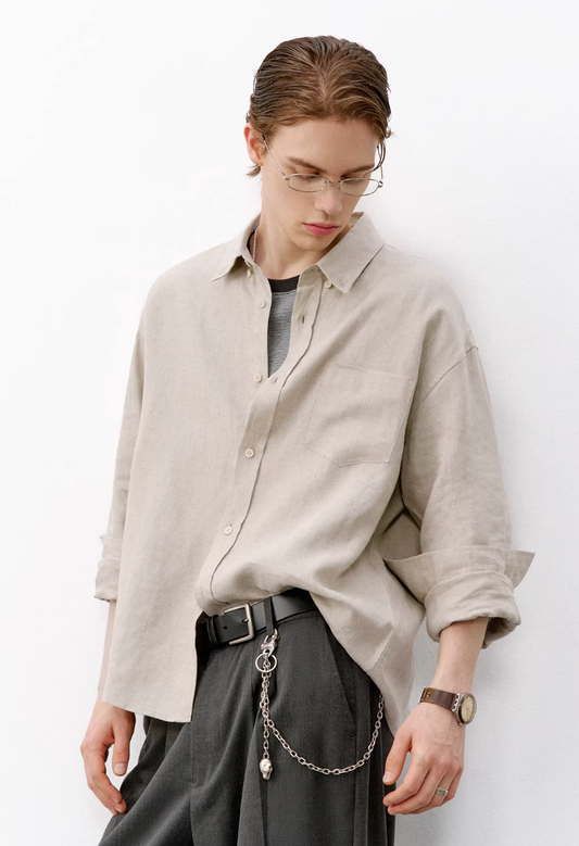 714STREET リネンシャツ MB5110