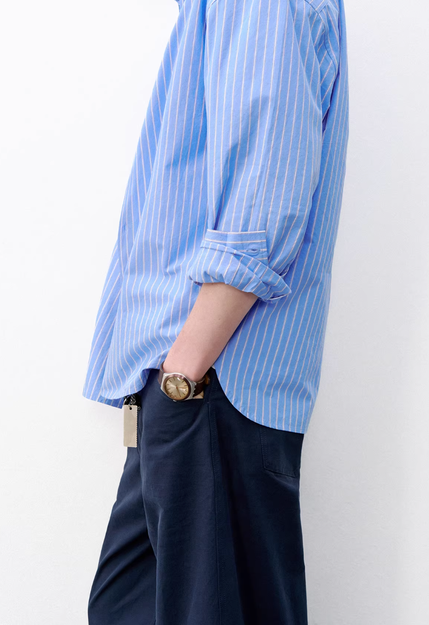 714STREET ストライプシャツ MB5112