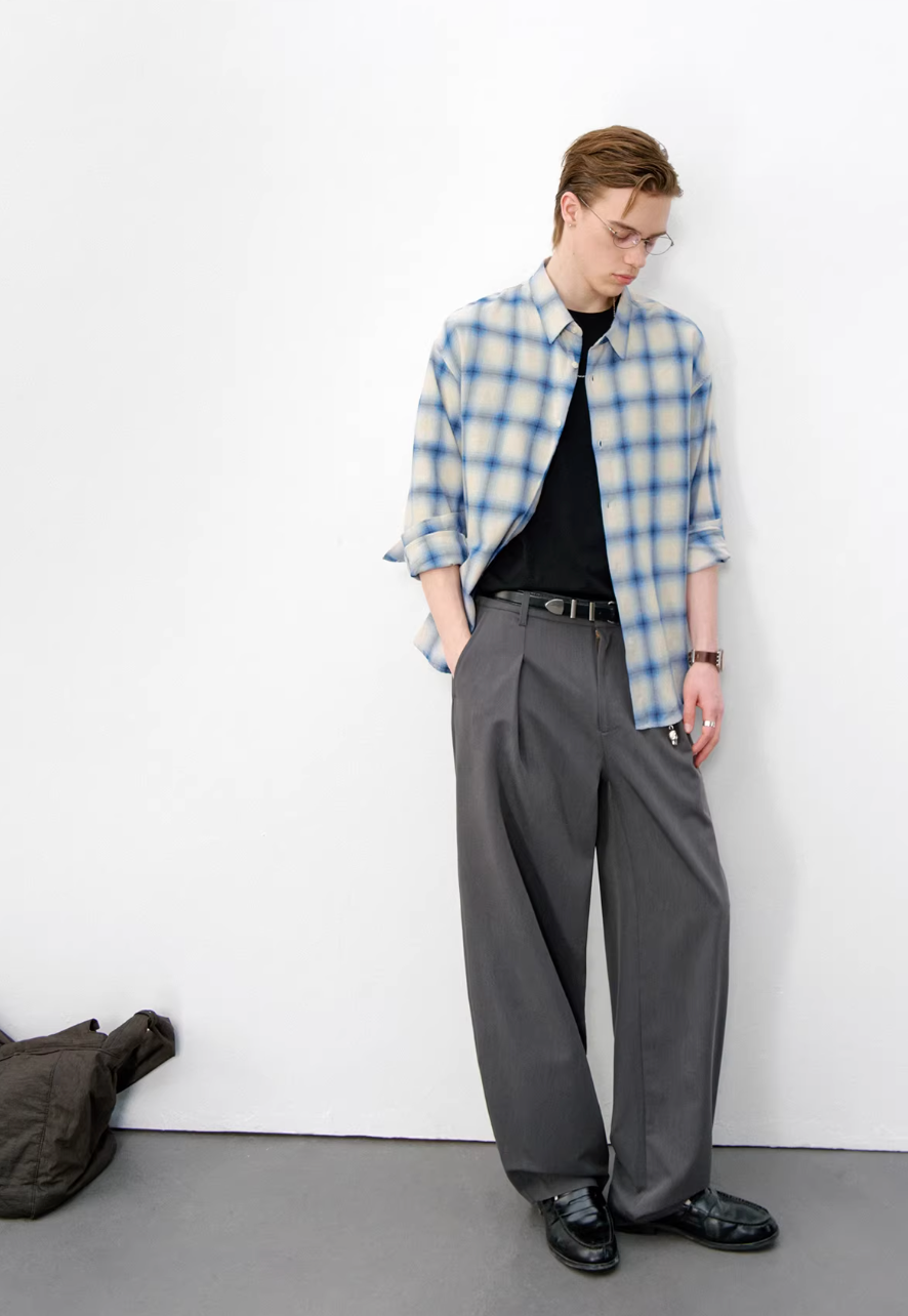 714STREET チェックシャツ MB5113
