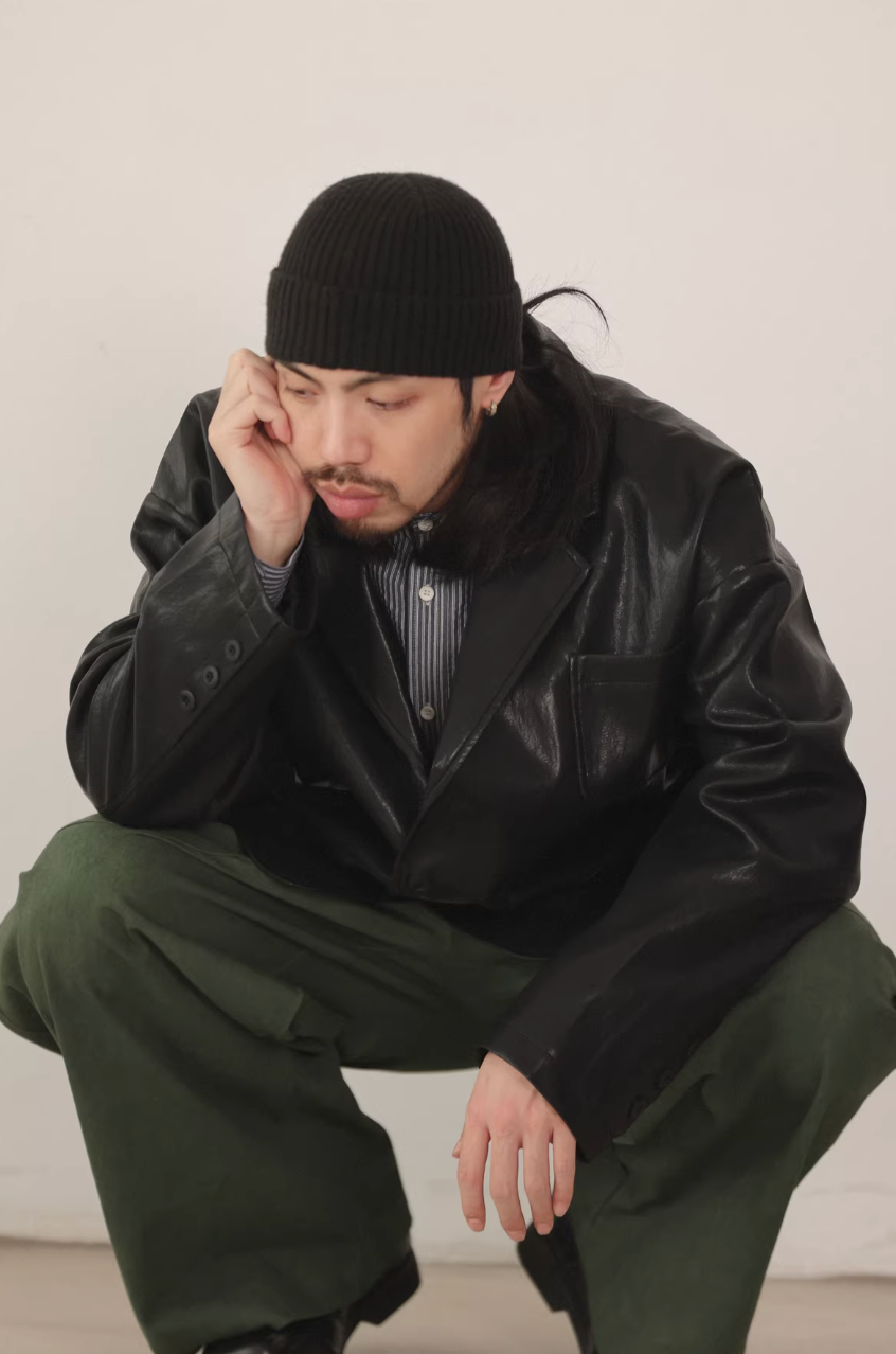 NOEARS レザーテーラードジャケット MB5121