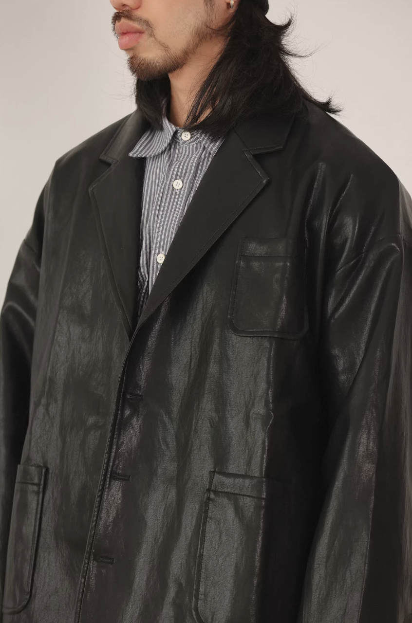 NOEARS レザーテーラードジャケット MB5121