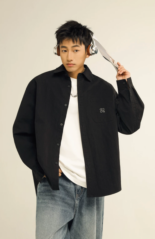 ACTUP ロゴ ポケットシャツ MB5140