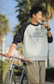 ACTUP ラグラン ロングTシャツ MB5147