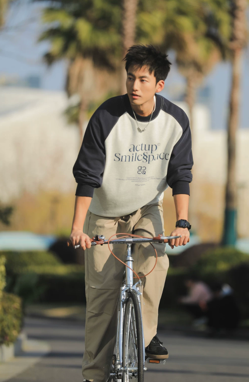 ACTUP ラグラン ロングTシャツ MB5147