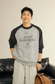 ACTUP ラグラン ロングTシャツ MB5147